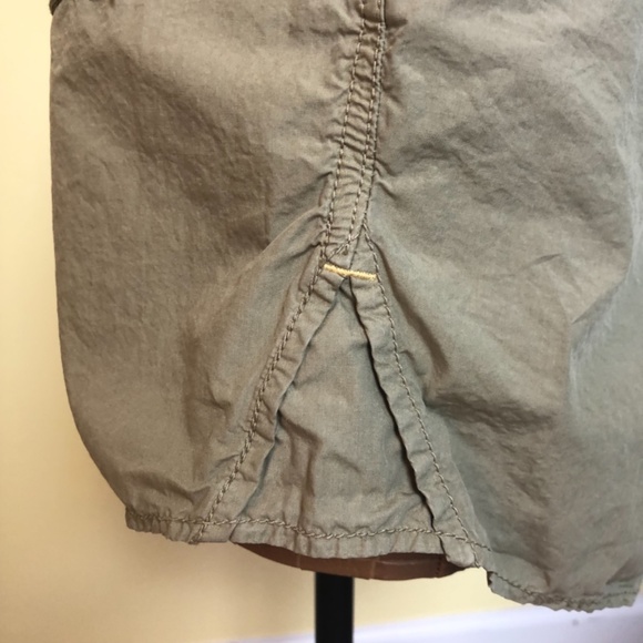 NWOT, GAP Cargo Dress, Khaki Green w/Draw String Waist - Picture 10 of 16